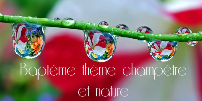 Bapteme champetre et nature