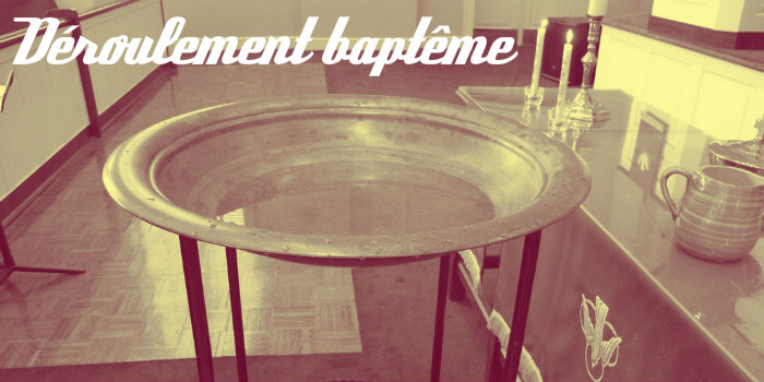 Droulement baptme