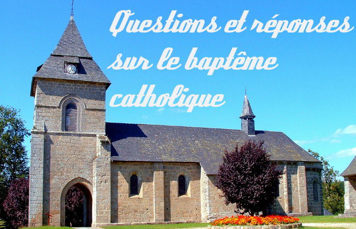 Questions sur le baptme catholique